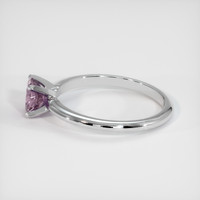 0.92 Ct. Sapphire Ring, 14K White Gold 4