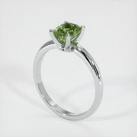 1.66 Ct. Sapphire Ring, 14K White Gold 2
