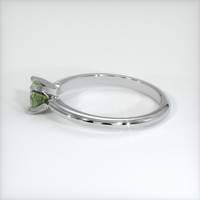 0.69 Ct. Sapphire Ring, 14K White Gold 4