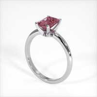 1.32 Ct. Sapphire Ring, 14K White Gold 2