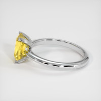 1.29 Ct. Sapphire Ring, 14K White Gold 4