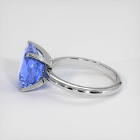 5.01 Ct. Sapphire Ring, 18K White Gold 4