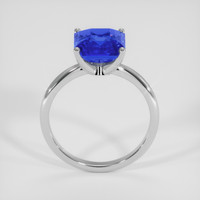 5.06 Ct. Blue Sapphire Ring, 18K White Gold 3