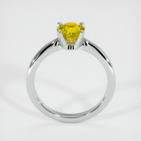 0.92 Ct. Bi Color Sapphire Ring, 18K White Gold 3