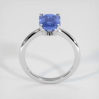 2.30 Ct. Sapphire Ring, 18K White Gold 3