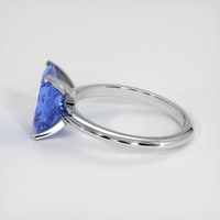2.30 Ct. Sapphire Ring, 18K White Gold 4