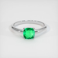 Emerald Ring 0.64 Ct., 18K White Gold Preview