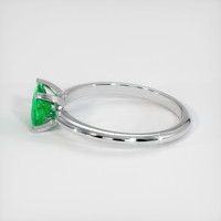 Emerald Ring 0.64 Ct., 18K White Gold Preview