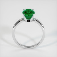 Solitaire Emerald Ring 1.84 Ct., 18K White Gold Preview
