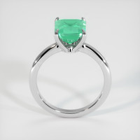 1.76 Ct. Emerald Ring, 18K White Gold 3