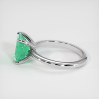 1.76 Ct. Emerald Ring, 18K White Gold 4