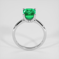 2.58 Ct. Emerald Ring, 18K White Gold 3