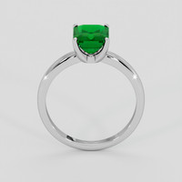 1.66 Ct. Emerald Ring, 18K White Gold 3