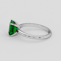 1.66 Ct. Emerald Ring, 18K White Gold 4