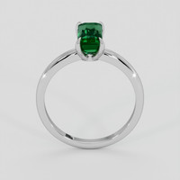 1.28 Ct. Emerald Ring, 18K White Gold 3