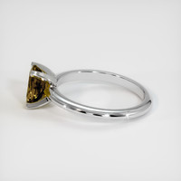 1.15 Ct. Gemstone Ring, 18K White Gold 4