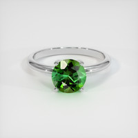 1.63 Ct. Gemstone Ring, 18K White Gold 1