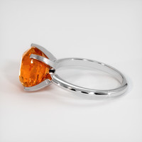 6.15 Ct. Gemstone Ring, 18K White Gold 4