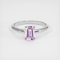 1.29 Ct. Sapphire Ring, 18K White Gold 1