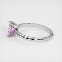 1.29 Ct. Sapphire Ring, 18K White Gold 4