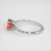 1.17 Ct. Sapphire Ring, 18K White Gold 4