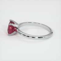 1.41 Ct. Ruby Ring, 18K White Gold 4