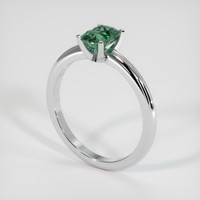 1.14 Ct. Sapphire Ring, 18K White Gold 2
