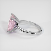 4.06 Ct. Sapphire Ring, 18K White Gold 4