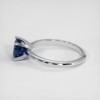2.14 Ct. Sapphire Ring, 18K White Gold 4
