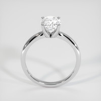 2.05 Ct. White Sapphire Ring, 18K White Gold 3