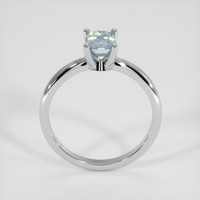 1.01 Ct. Bi Color Sapphire Ring, 18K White Gold 3