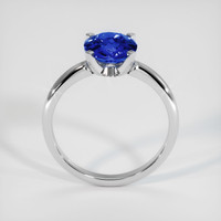 1.90 Ct. Blue Sapphire Ring, 18K White Gold 3