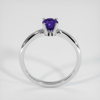 0.69 Ct. Sapphire Ring, 18K White Gold 3