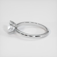 1.53 Ct. White Sapphire Ring, 18K White Gold 4