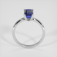 2.04 Ct. Bi Color Sapphire Ring, 18K White Gold 3
