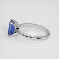 2.04 Ct. Bi Color Sapphire Ring, 18K White Gold 4