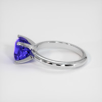 2.59 Ct. Sapphire Ring, 18K White Gold 4