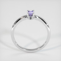 0.23 Ct. Sapphire Ring, 18K White Gold 3