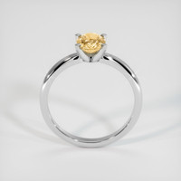 1.10 Ct. Sapphire Ring, 18K White Gold 3