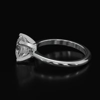 2.62 Ct. Sapphire Ring, 18K White Gold 4