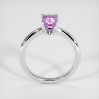 1.00 Ct. Sapphire Ring, 18K White Gold 3