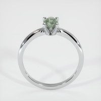 1.25 Ct. Sapphire Ring, 18K White Gold 3