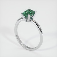 2.67 Ct. Sapphire Ring, 18K White Gold 2
