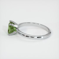 1.66 Ct. Sapphire Ring, 18K White Gold 4
