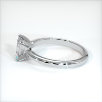 1.03 Ct. Sapphire Ring, 18K White Gold 4