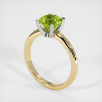 1.31 Ct. Gemstone Ring, 14K White & Yellow 2