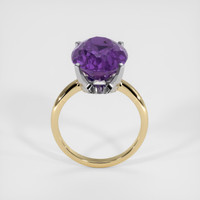 10.95 Ct. Gemstone Ring, 14K White & Yellow 3