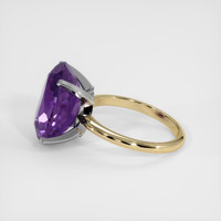 10.95 Ct. Gemstone Ring, 14K White & Yellow 4