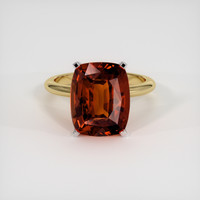 7.35 Ct. Gemstone Ring, 14K White & Yellow 1