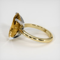 8.55 Ct. Gemstone Ring, 14K White & Yellow 4